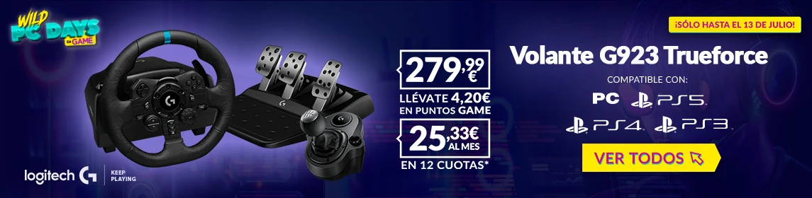 Volante G923 en GAME.es