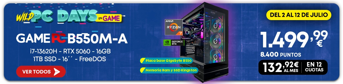 Sobremesa GAMEPC B550M-A en GAME.es