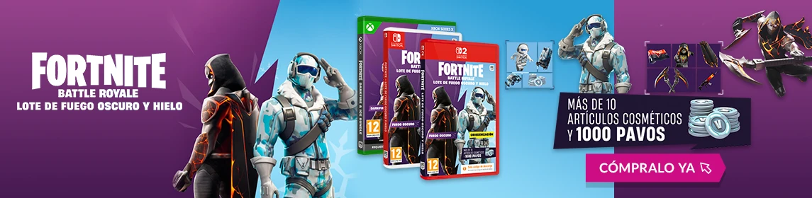 Fortnite Fuego Oscuro y Hielo en GAME.es