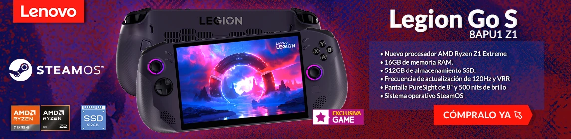 Legion Lenovo Steamos en GAME.es