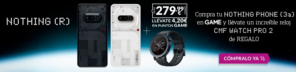 Nothing Phone 3a en GAME.es