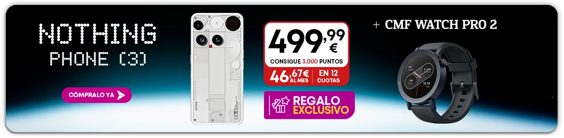 Nothing Phone 3 + Reloj en GAME.es