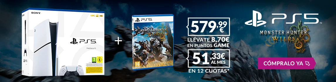 PS5 + Monster Hunter Wilds en GAME.es