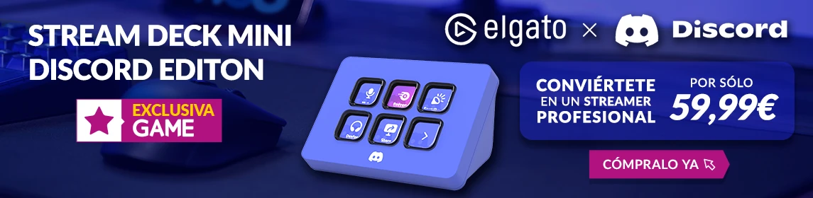 Elgato Stream Deck Mini Discord en GAME.es