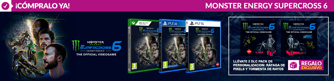Monster Energy Supercross 6 en GAME.es