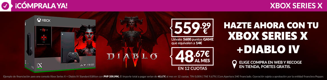 Xbox + Diablo IV en GAME.es
