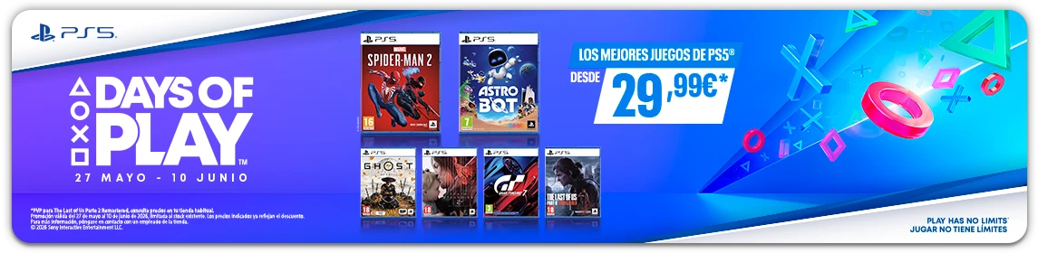 Juegos desde 29,99€ en GAME.es