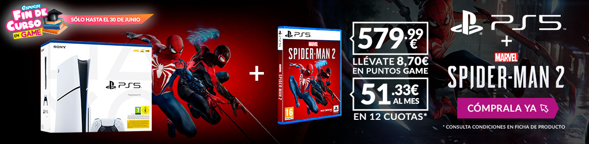 Consola PS5 + Spider-Man 2 en GAME.es
