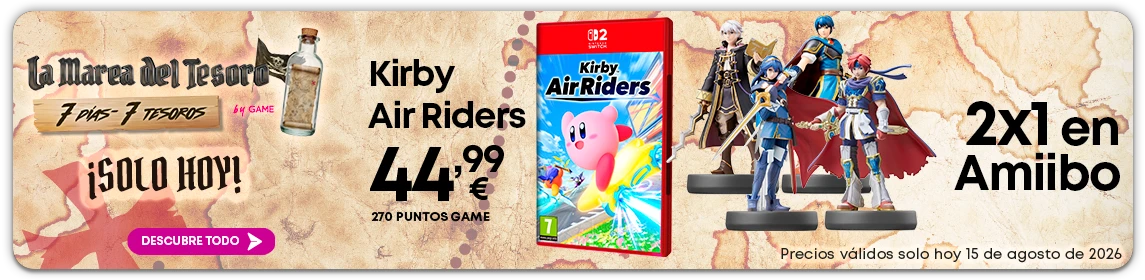 Kirby y 2x1 Amiibos en GAME.es