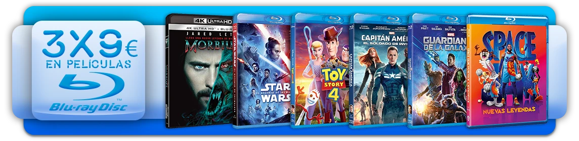 3X9€ en Películas BluRay en GAME.es