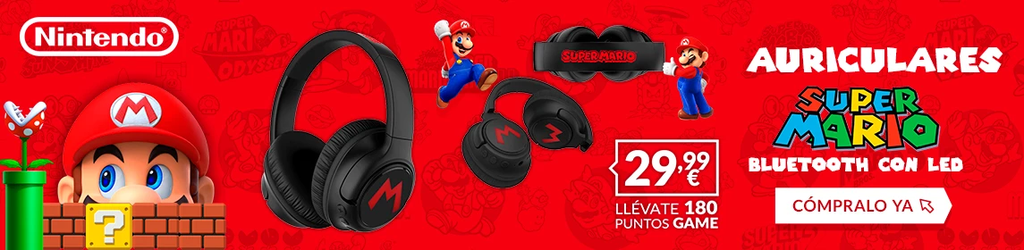 Auriculares Super Mario en GAME.es