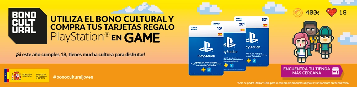 Bono Cultural en GAME.es