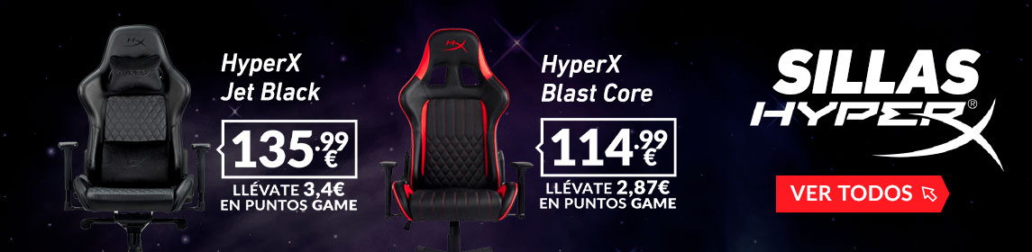 Sillas HyperX en GAME.es