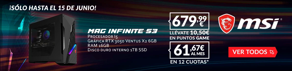 MSI MAG Infinte S3 en GAME.es