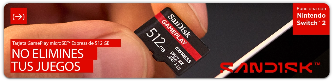 Sandisk MicroSD 512GB en GAME.es
