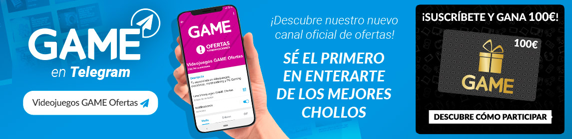 Ofertas Canal Telegram en GAME.es