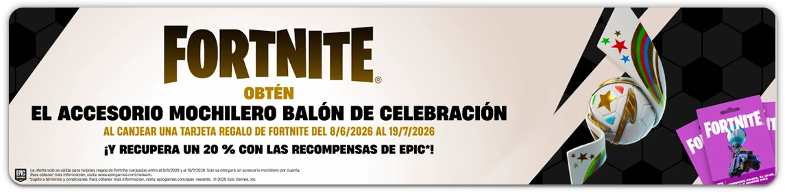 Tarjeta Regalo Fortnite en GAME.es