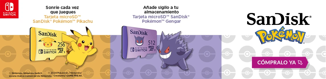 SanDisk Pokémon en GAME.es