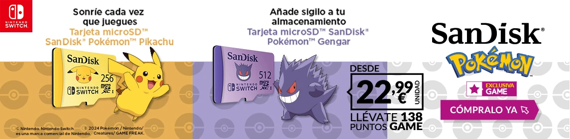 Sandisk en GAME.es