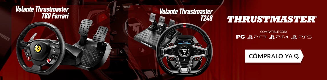 Volantes Thrusmaster en GAME.es