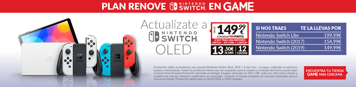 Renove Switch en GAME.es