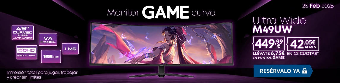 Monitor Ultra Wide GAME en GAME.es