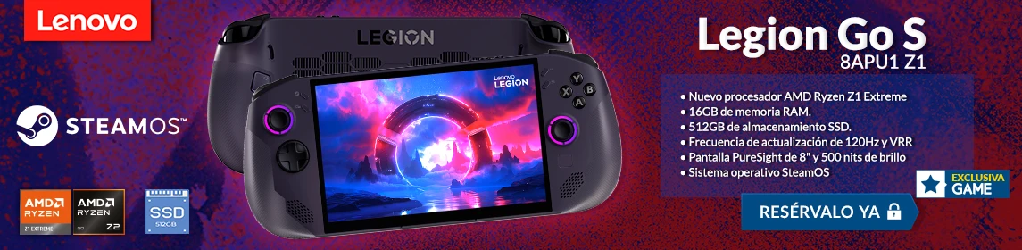 Lenovo Legion Go S 8APU1 en GAME.es