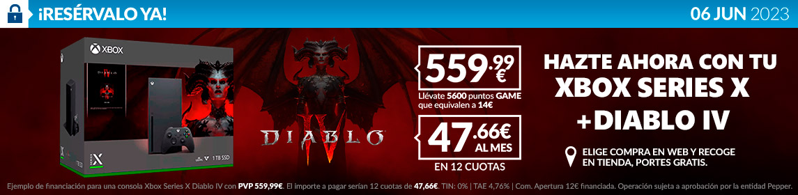 Xbox + Diablo IV en GAME.es