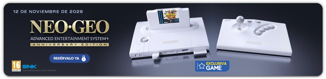 Consola NEOGEO Exclusiva GAME en GAME.es