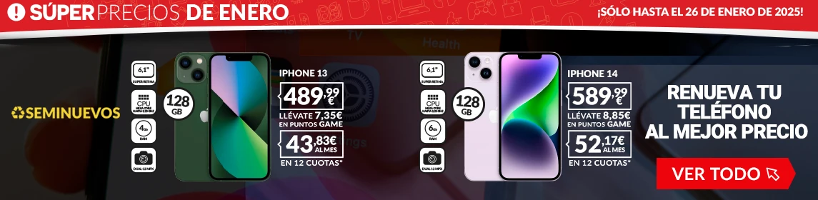 iPhone ¡SuperPrecios! en GAME.es