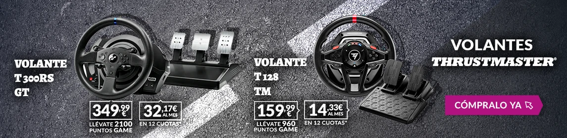 Volantes Thrustmaster en GAME.es