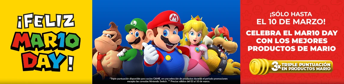 Mario Day en GAME en GAME.es