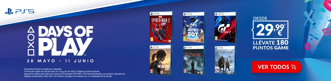 Videojuegos PS5 en GAME.es