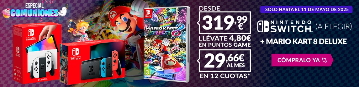 Pack Switch + MK 8 en GAME.es