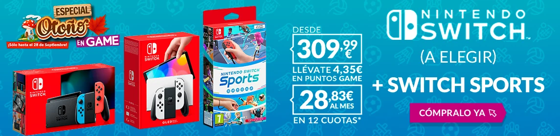 Switch + Juego a elegir en GAME.es