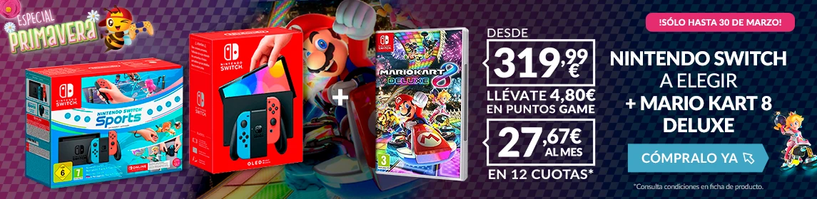 Nintendo Switch + Mario Kart 8 en GAME.es