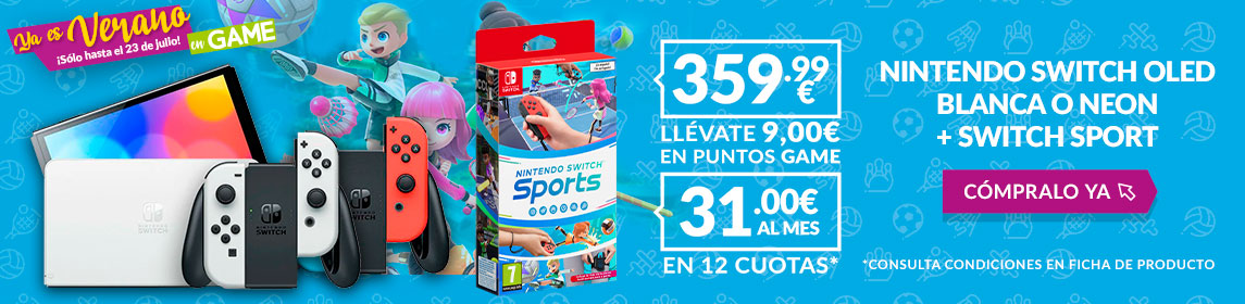 Pack Switch OLED + Switch Sports en GAME.es