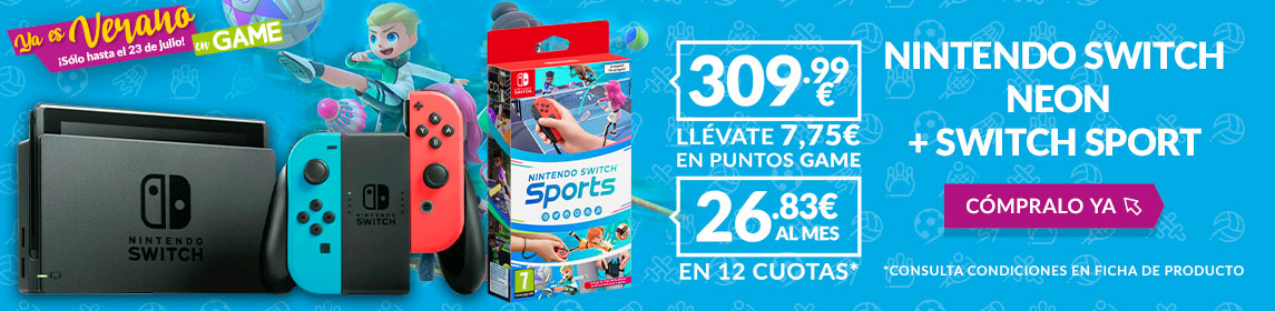 Pack Switch + Switch Sports en GAME.es