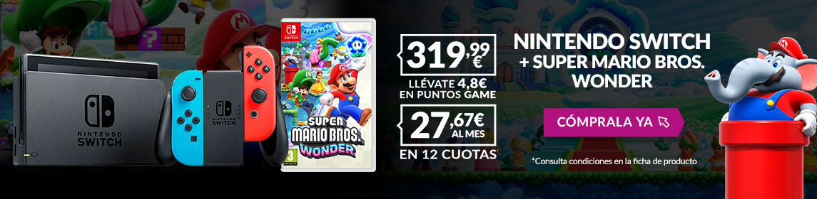 Pack Switch Mario Wonder en GAME.es