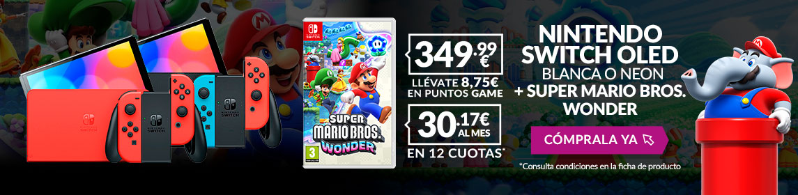 Nintendo Switch OLED + Mario Wonder en GAME.es