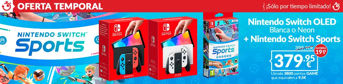 Switch OLED + Switch Sports en GAME.es