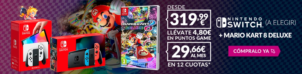 Pack Switch + MK8 en GAME.es