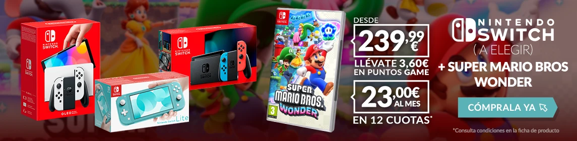 Pack Switch + Mario Wonder en GAME.es