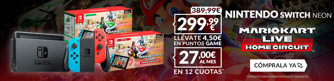 Pack Switch + Mario Kart Live en GAME.es