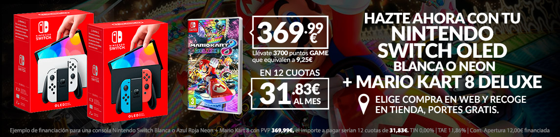 Switch + Mario Kart 8 en GAME.es
