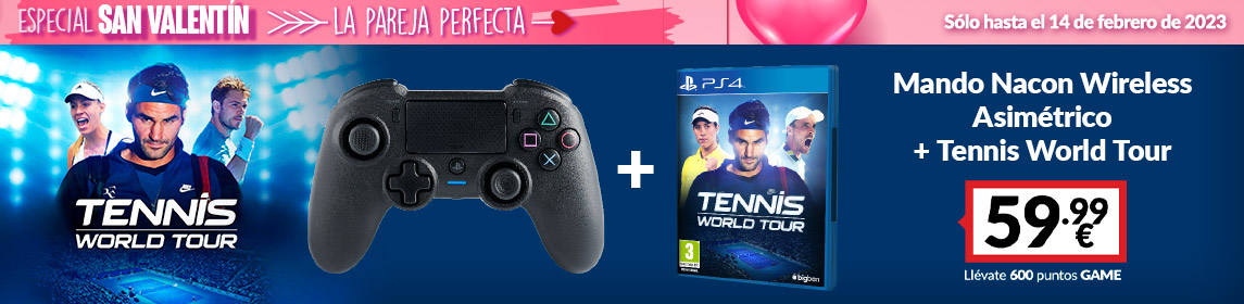Pack Mando Nacon + Tennis en GAME.es