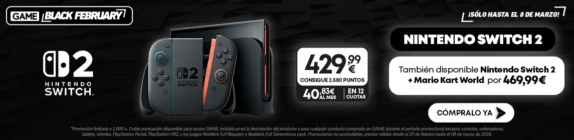 Black February Nintendo Switch 2 en GAME.es
