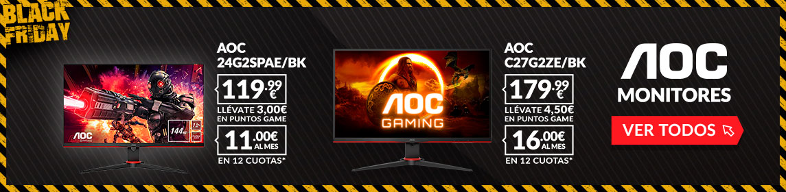 Monitores AOC en GAME.es