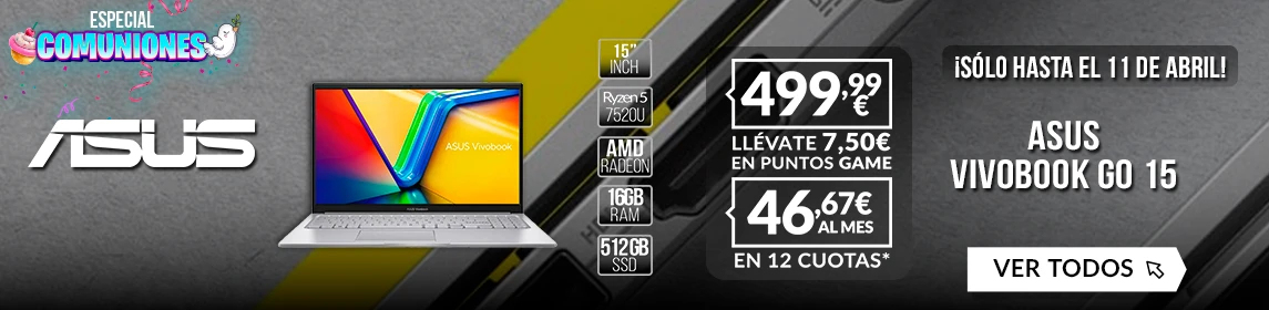 Asus Vivobook en GAME.es