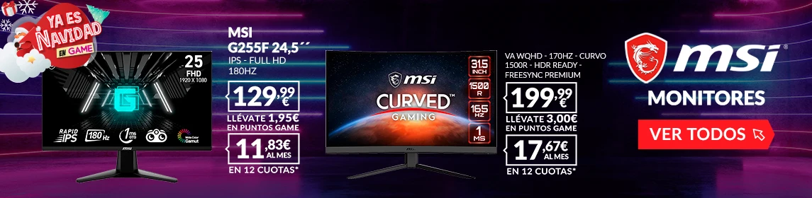 Monitores MSI en GAME.es